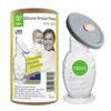 haakaa recueil lait 150 ml silicone avec couvercle tire lait manuel allaitement maternel récupérateur de lait collecter lait maternel
