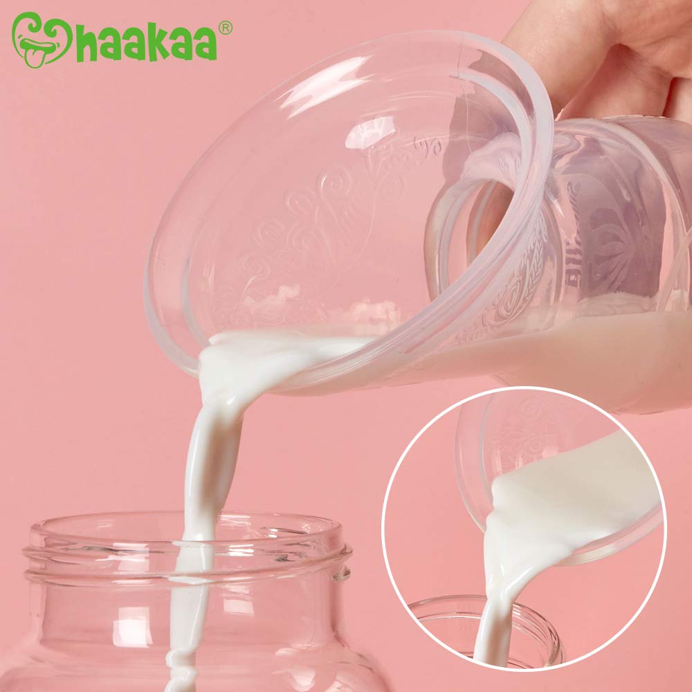 haakaa recueil lait tire lait manuel silicone ventouse récupérateur de lait maternel collecte lait allaitement