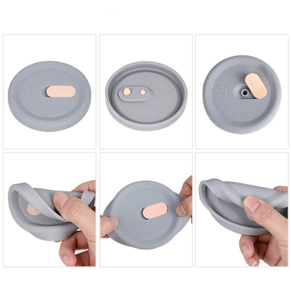 haakaa recueil lait 150 ml silicone avec couvercle tire lait manuel allaitement maternel récupérateur de lait collecter lait maternel