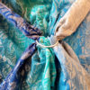 sling yaro écharpe de portage sans noeud four winds aqua hemp chanvre