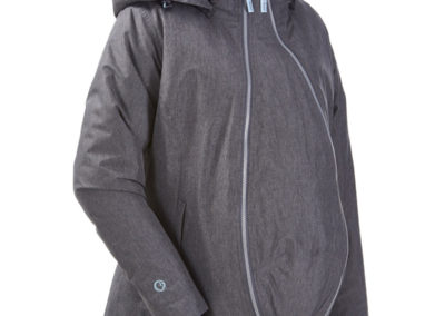 Veste de portage grossesse hiver chaud Mamalila Winterfriend grossesse maternité portage ventral dorsal imperméable confortable pratique qualité