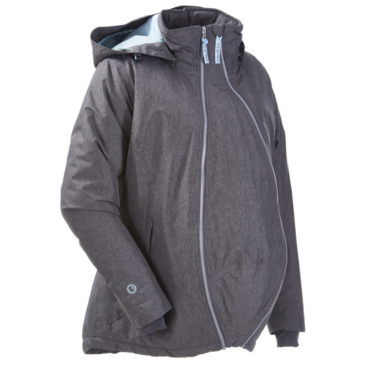 Veste de portage grossesse hiver chaud Mamalila Winterfriend grossesse maternité portage ventral dorsal imperméable confortable pratique qualité