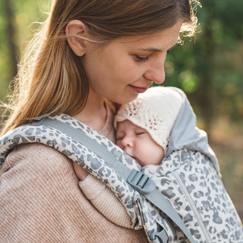 Love and Carry One plus cool leo porte-bébé physiologique ergonomique évolutif respirant 2 en 1 nouveau-né pratique portage