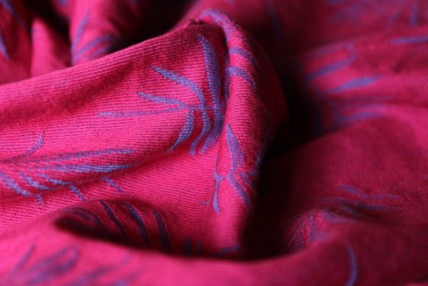 ling écharpe de portage yaro slings anneaux sans noeuf bahamas fuchsia royal double face violet rose oekotex