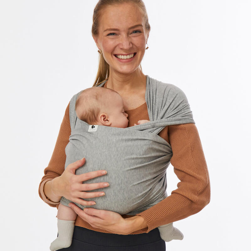 Porte-bébé écharpe extensible - Naissance -3 ans - Allaitement