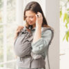 porte-bébé quokkababy ecarrier light grey physiologique évolutif réglable pratique facile simple naissance 2 ans