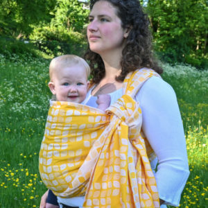 Sling - Yaro - Petals Ultra Yellow Seacell